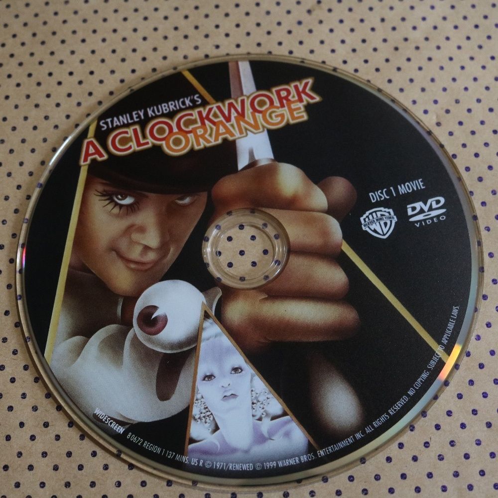 A Clockwork Orange DVD DISC ONLY